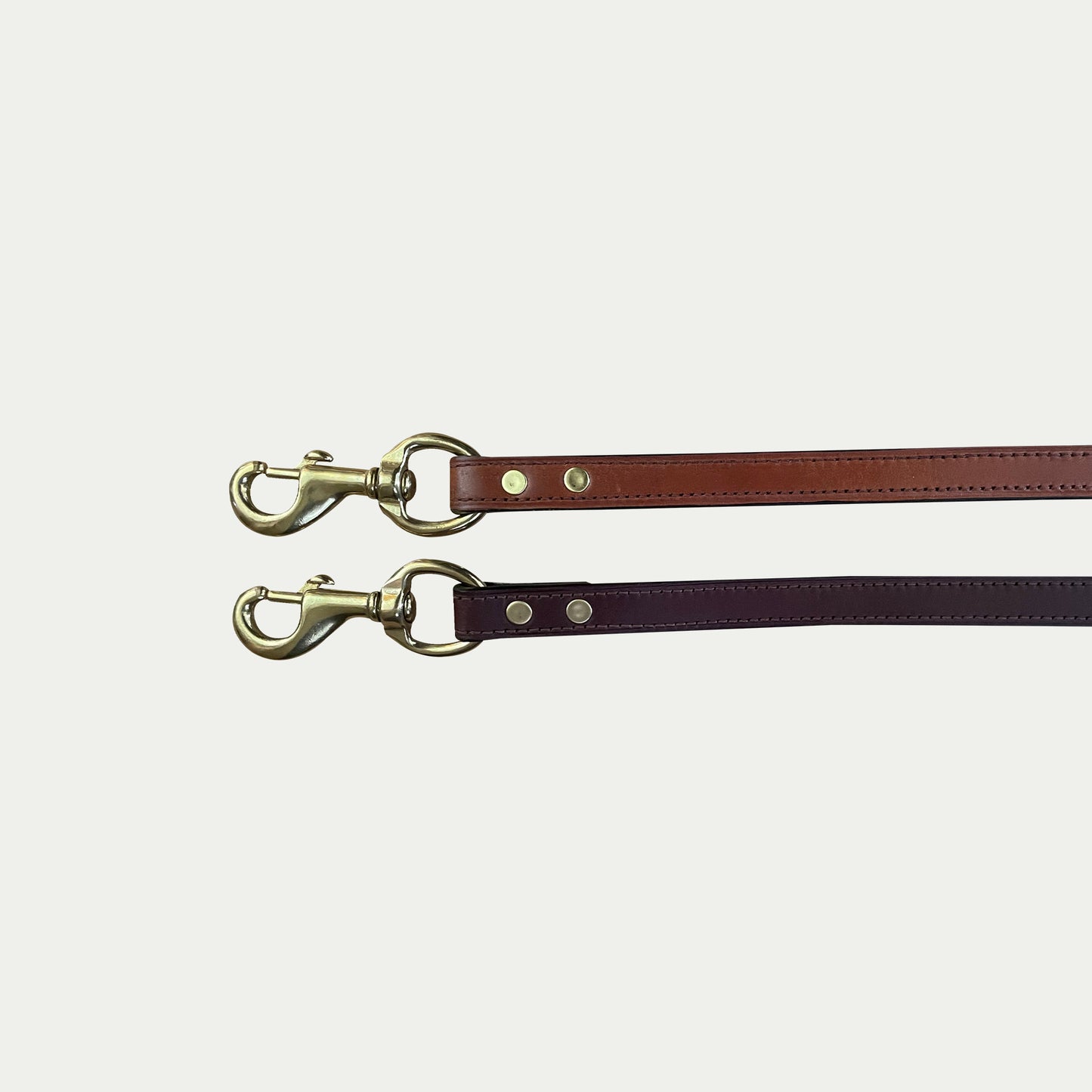 Leather Stitched Dog Leash
