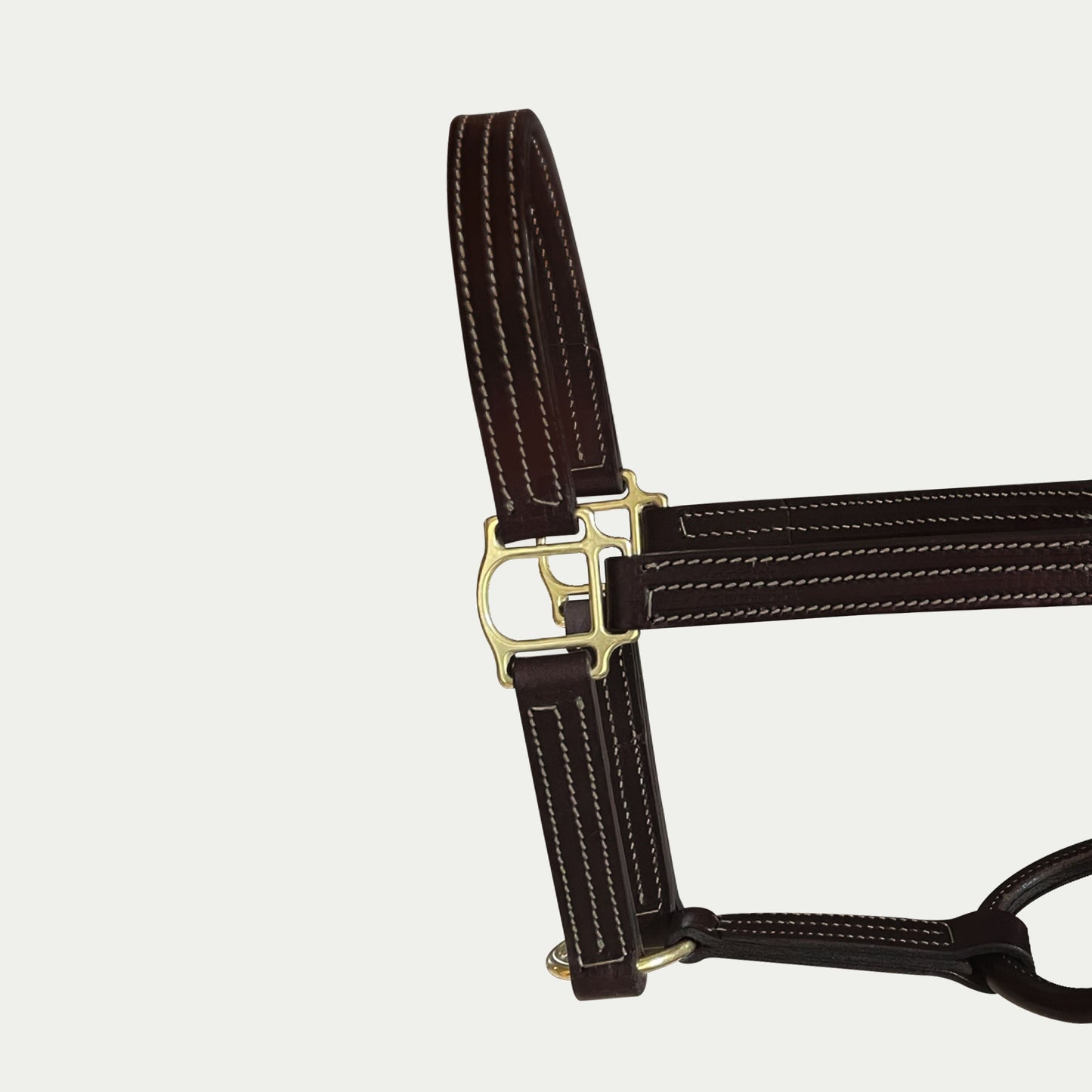 Leather Show Halter
