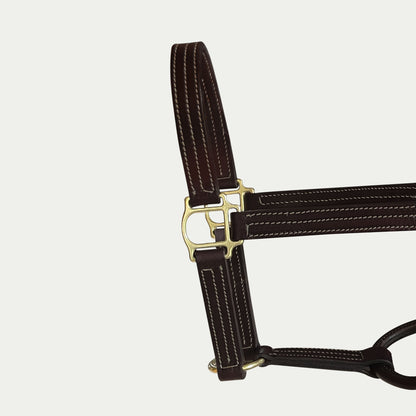 Leather Show Halter