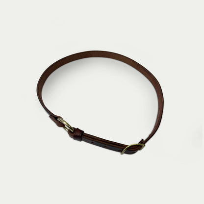 Leather Neckstrap w/ Conway Buckle